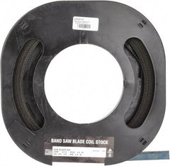 M.K. MORSE - 3/4" x 100' x 0.032" Carbon Steel Band Saw Blade Coil Stock - 14 TPI, Toothed Edge, Raker Set, Flexible Back, Constant Pitch, - Americas Industrial Supply