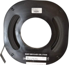 M.K. MORSE - 1" x 100' x 0.035" Carbon Steel Band Saw Blade Coil Stock - 10 TPI, Toothed Edge, Raker Set, Flexible Back, Constant Pitch, - Americas Industrial Supply