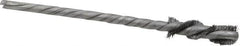 Osborn - 1/4" Diam Helical Steel Tube Brush - 0.005" Filament Diam, 1" Brush Length, 3-1/2" OAL, 1/8" Diam Shank - Americas Industrial Supply