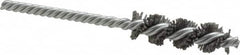 Osborn - 5/8" Diam Helical Nylon Tube Brush - 2" Brush Length, 5" OAL, 0.208" Diam Shank - Americas Industrial Supply