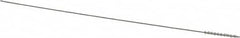 Osborn - 0.05" Diam Helical Nylon Tube Brush - 1/2" Brush Length, 4" OAL, 0.023" Diam Shank - Americas Industrial Supply