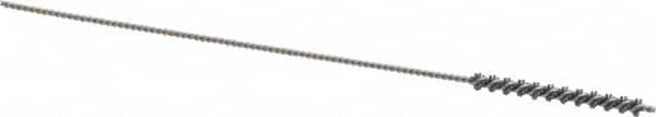 Osborn - 0.105" Diam Helical Nylon Tube Brush - 1" Brush Length, 4" OAL, 0.046" Diam Shank - Americas Industrial Supply