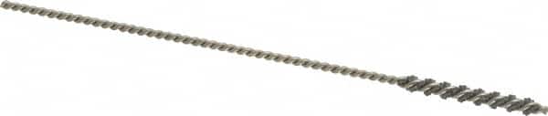Osborn - 1/8" Diam Helical Nylon Tube Brush - 1" Brush Length, 4" OAL, 0.067" Diam Shank - Americas Industrial Supply