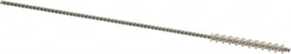 Osborn - 1/8" Diam Helical Nylon Tube Brush - 1" Brush Length, 4" OAL, 0.067" Diam Shank - Americas Industrial Supply