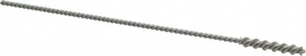 Osborn - 0.165" Diam Helical Nylon Tube Brush - 1" Brush Length, 5" OAL, 0.093" Diam Shank - Americas Industrial Supply