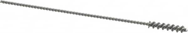 Osborn - 0.19" Diam Helical Nylon Tube Brush - 1" Brush Length, 5" OAL, 0.093" Diam Shank - Americas Industrial Supply