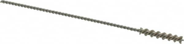 Osborn - 0.19" Diam Helical Nylon Tube Brush - 1" Brush Length, 5" OAL, 0.093" Diam Shank - Americas Industrial Supply