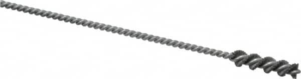 Osborn - 0.26" Diam Helical Nylon Tube Brush - 1" Brush Length, 5" OAL, 0.119" Diam Shank - Americas Industrial Supply