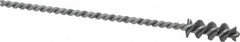 Osborn - 0.385" Diam Helical Nylon Tube Brush - 1" Brush Length, 5" OAL, 0.152" Diam Shank - Americas Industrial Supply