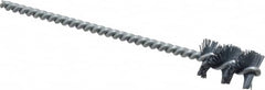 Osborn - 0.64" Diam Helical Nylon Tube Brush - 1" Brush Length, 5" OAL, 0.169" Diam Shank - Americas Industrial Supply
