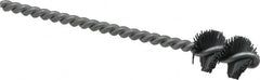 Osborn - 0.765" Diam Helical Nylon Tube Brush - 1" Brush Length, 5" OAL, 0.228" Diam Shank - Americas Industrial Supply
