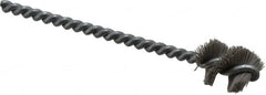 Osborn - 0.765" Diam Helical Nylon Tube Brush - 1" Brush Length, 5" OAL, 0.228" Diam Shank - Americas Industrial Supply
