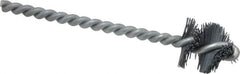 Osborn - 1.015" Diam Helical Nylon Tube Brush - 1" Brush Length, 5" OAL, 1/4" Diam Shank - Americas Industrial Supply