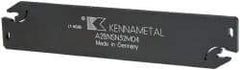 Kennametal - 1.2598" Blade Height, 0.1339" Blade Width, 5.9055" OAL, Neutral Cut, Double End Indexable Cut-Off Blade - 50mm Max Depth of Cut, A2BNSN Blade, A2 Cut-Off Series - Americas Industrial Supply