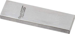 SPI - 0.1001" Rectangular Steel Gage Block - Accuracy Grade 0, Includes NIST Traceability Certification - Americas Industrial Supply