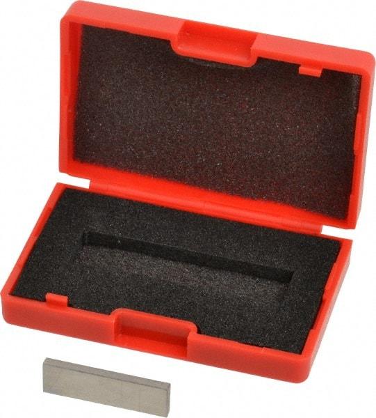 SPI - 0.104" Rectangular Steel Gage Block - Accuracy Grade 0, Includes NIST Traceability Certification - Americas Industrial Supply