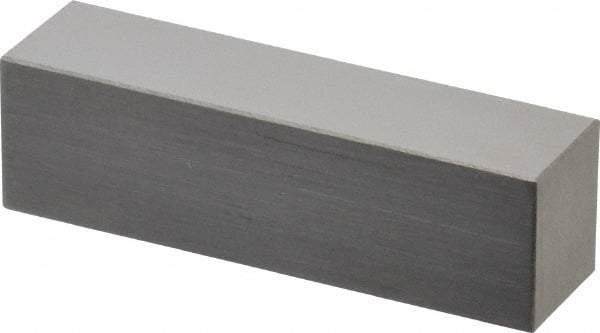 SPI - 0.4" Rectangular Steel Gage Block - Accuracy Grade 0, Includes NIST Traceability Certification - Americas Industrial Supply