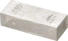 SPI - 0.55" Rectangular Steel Gage Block - Accuracy Grade 0, Includes NIST Traceability Certification - Americas Industrial Supply