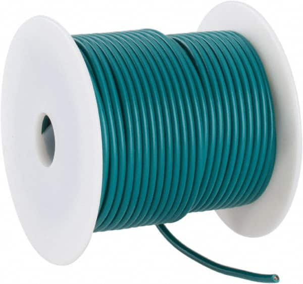 Southwire - 14 Gauge Automotive Primary Wire - 100' Long, Green - Americas Industrial Supply