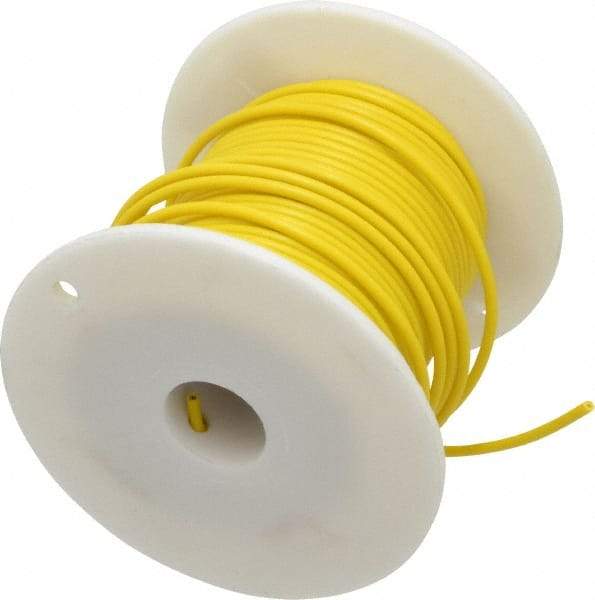 Southwire - 18 Gauge Automotive Primary Wire - 100' Long, Yellow - Americas Industrial Supply