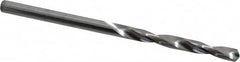 SGS - 9/64" 118° Solid Carbide Jobber Drill - Bright Finish, Right Hand Cut, Spiral Flute, Straight Shank, 2-1/2" OAL, Faceted Point - Americas Industrial Supply