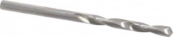SGS - 5/32" 118° Solid Carbide Jobber Drill - Bright Finish, Right Hand Cut, Spiral Flute, Straight Shank, 2-1/2" OAL, Faceted Point - Americas Industrial Supply