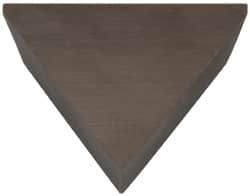 Kennametal - Triangle, CBT Chipbreaker for Indexables - 0.09" Thick, 0.22" Effective Width - Americas Industrial Supply