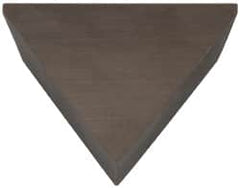 Kennametal - Triangle, CBT Chipbreaker for Indexables - 0.09" Thick, 0.22" Effective Width - Americas Industrial Supply