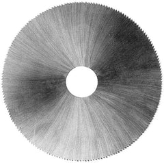 Value Collection - 2" Diam x 0.028" Blade Thickness, 3/8" Arbor Hole Diam, 152 Teeth, High Speed Steel Jeweler's Saw - Uncoated - Americas Industrial Supply