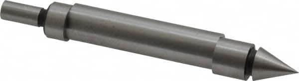 SPI - 0.2" Head Diam, 3/8" Shank, Double End, Mechanical Edge and Center Finder - Accurate to 0.0002", Conical and Cylindrical Contact - Americas Industrial Supply