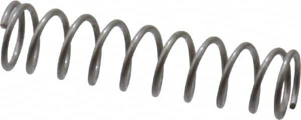 Value Collection - 0.12" OD, 0.012" Wire, 1/2" Free Length, Compression Spring - 2.48 Lb Spring Rating, Stainless Steel - Americas Industrial Supply
