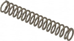 Value Collection - 0.12" OD, 0.016" Wire, 3/4" Free Length, Compression Spring - 4.51 Lb Spring Rating, Stainless Steel - Americas Industrial Supply