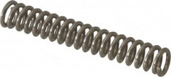 Value Collection - 0.12" OD, 0.02" Wire, 3/4" Free Length, Compression Spring - 11.1 Lb Spring Rating, Stainless Steel - Americas Industrial Supply