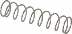 Value Collection - 0.24" OD, 0.02" Wire, 1" Free Length, Compression Spring - 2.28 Lb Spring Rating, Stainless Steel - Americas Industrial Supply