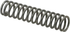Value Collection - 0.24" OD, 0.032" Wire, 1" Free Length, Compression Spring - 11.61 Lb Spring Rating, Stainless Steel - Americas Industrial Supply