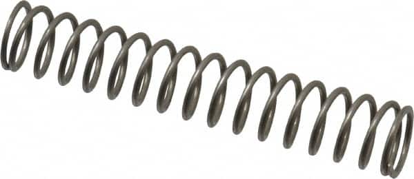 Value Collection - 0.36" OD, 0.035" Wire, 2" Free Length, Compression Spring - 4.19 Lb Spring Rating, Stainless Steel - Americas Industrial Supply
