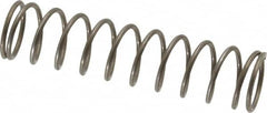 Value Collection - 0.36" OD, 0.041" Wire, 2" Free Length, Compression Spring - 6.59 Lb Spring Rating, Stainless Steel - Americas Industrial Supply