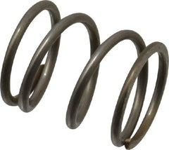 Value Collection - 0.42" OD, 0.041" Wire, 1/2" Free Length, Compression Spring - 23.52 Lb Spring Rating, Stainless Steel - Americas Industrial Supply