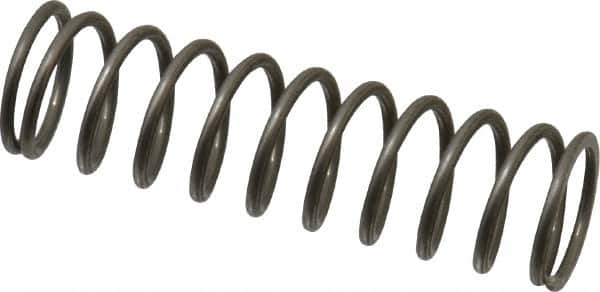Value Collection - 0.42" OD, 0.041" Wire, 1-1/2" Free Length, Compression Spring - 6.93 Lb Spring Rating, Stainless Steel - Americas Industrial Supply