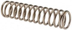 Value Collection - 0.48" OD, 0.054" Wire, 2" Free Length, Compression Spring - 11.04 Lb Spring Rating, Stainless Steel - Americas Industrial Supply