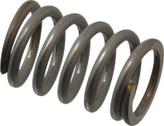 Value Collection - 0.48" OD, 0.062" Wire, 3/4" Free Length, Compression Spring - 56.19 Lb Spring Rating, Stainless Steel - Americas Industrial Supply