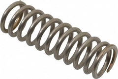 Value Collection - 0.48" OD, 0.062" Wire, 1-1/2" Free Length, Compression Spring - 25.56 Lb Spring Rating, Stainless Steel - Americas Industrial Supply