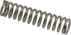 Value Collection - 0.48" OD, 0.062" Wire, 2" Free Length, Compression Spring - 18.75 Lb Spring Rating, Stainless Steel - Americas Industrial Supply