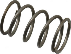 Value Collection - 0.6" OD, 0.054" Wire, 1" Free Length, Compression Spring - 17.39 Lb Spring Rating, Stainless Steel - Americas Industrial Supply