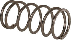 Value Collection - 0.6" OD, 0.054" Wire, 1-1/4" Free Length, Compression Spring - 13.58 Lb Spring Rating, Stainless Steel - Americas Industrial Supply