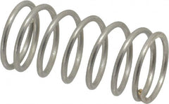 Value Collection - 0.72" OD, 0.062" Wire, 1-1/2" Free Length, Compression Spring - 12.83 Lb Spring Rating, Stainless Steel - Americas Industrial Supply