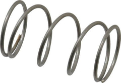 Value Collection - 0.85" OD, 0.054" Wire, 1-1/2" Free Length, Compression Spring - 6.52 Lb Spring Rating, Stainless Steel - Americas Industrial Supply