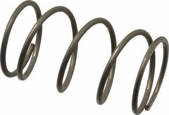 Value Collection - 0.85" OD, 0.062" Wire, 1-1/2" Free Length, Compression Spring - 10.12 Lb Spring Rating, Stainless Steel - Americas Industrial Supply