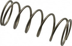 Value Collection - 0.85" OD, 0.062" Wire, 2" Free Length, Compression Spring - 7.42 Lb Spring Rating, Stainless Steel - Americas Industrial Supply