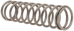 Value Collection - 0.85" OD, 0.08" Wire, 3" Free Length, Compression Spring - 11.4 Lb Spring Rating, Stainless Steel - Americas Industrial Supply